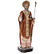 Statue, Heiliger Nikolaus von Myra, 85 cm, Glasfaserkunststoff, farbig gefasst  s5
