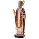 St Nicholas of Bari statue, 85 cm colored fiberglass s3