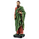 Statue Saint Paul 40 cm résine colorée s3