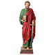 Saint Paul statue, 160 cm colored fiberglass s1
