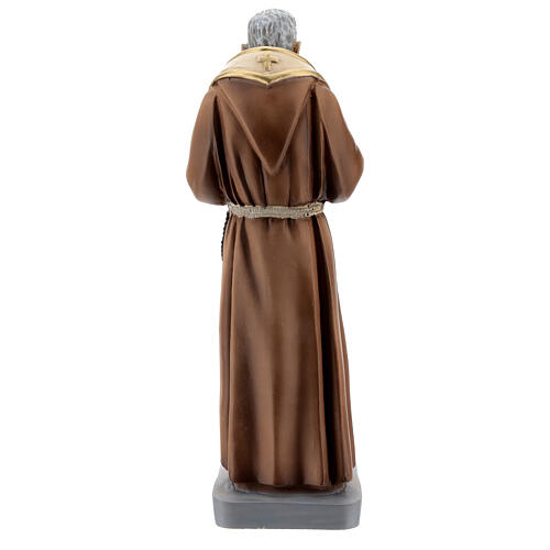 Statue of St. Pio with stole 26 cm 4