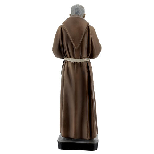 Figura Święty Pio 26 cm żywica malowana 4