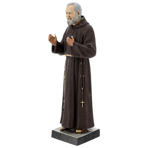 Statue, Pater Pio, 82 cm, Glasfaserkunststoff, farbig gefasst 3