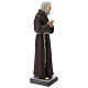 Padre Pio statue, 82 cm colored fiberglass s5