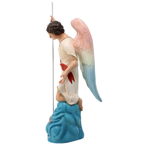 Statue Saint Raphaël 50 cm fibre de verre colorée 8