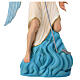 Statue Saint Raphaël 50 cm fibre de verre colorée s6
