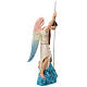 Statue Saint Raphaël 50 cm fibre de verre colorée s7