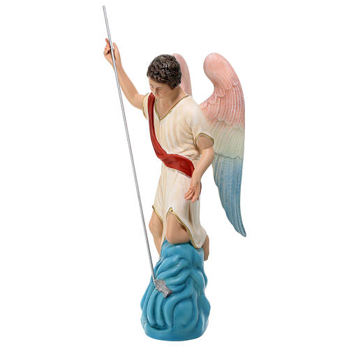 Figura Święty Rafał 50 cm włókno szklane malowane 3
