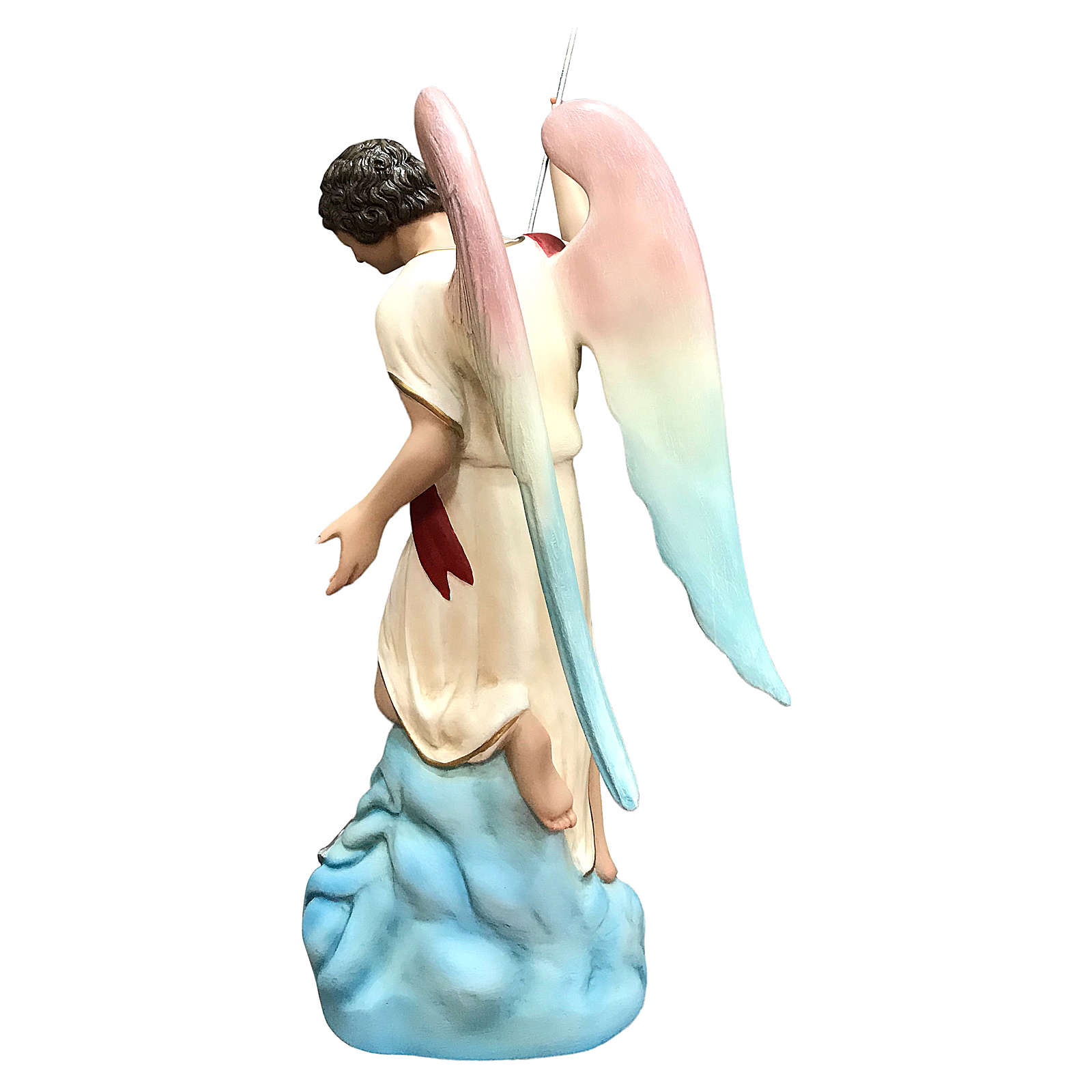 St. Raphael statue, 50 cm colored fiberglass online sales on
