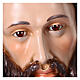 Statue Saint Roch 115 cm fibre de verre colorée avec oeil de verre s2