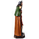 Statue Saint Roch 115 cm fibre de verre colorée avec oeil de verre s12