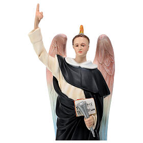 Estatua San Vincenzo Ferreri 50 cm resina coloreada
