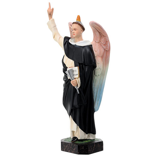 Estatua San Vincenzo Ferreri 50 cm resina coloreada 3