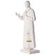 St. John Paul II statue, 90 cm white fiberglass s4