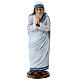 Statue Mère Teresa de Calcutta avec mains jointes résine 25 cm s1