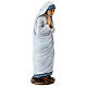 Statue Mère Teresa de Calcutta avec mains jointes résine 25 cm s4