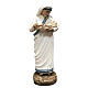 Statua Madre Teresa di Calcutta con bimbo vetroresina 60 cm s1