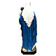 Estatua Virgen con niño 170 cm fibra de vidrio pintada ojos de cristal s5