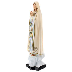 Statue Notre-Dame de Fatima résine 30 cm peinte