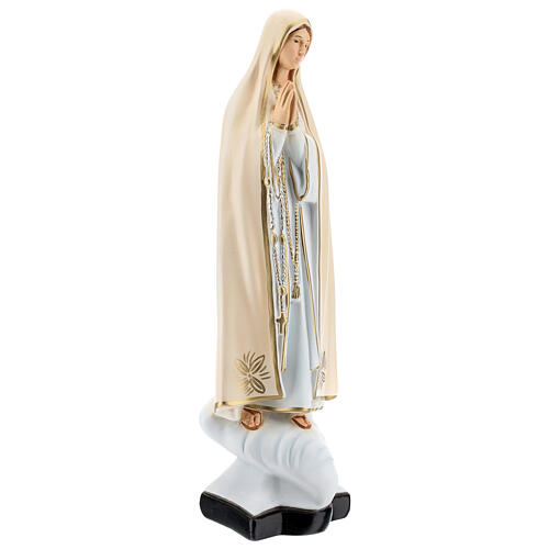 Statue Notre-Dame de Fatima résine 30 cm peinte 3