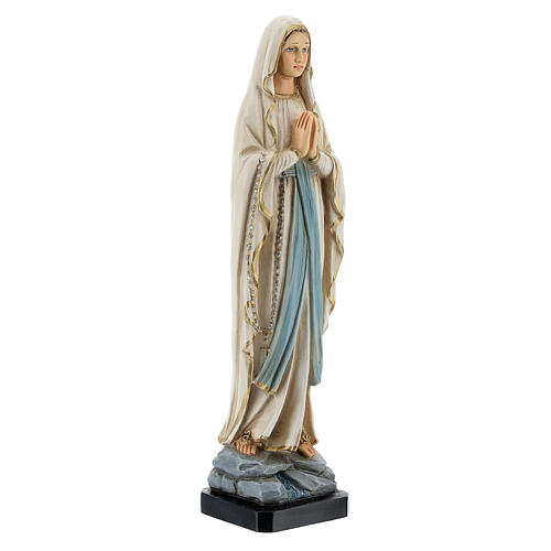 Statue, Gottesmutter von Lourdes, 20 cm, Kunstharz, farbig gefasst 3