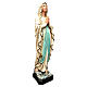 Statue of Our Lady of Lourdes in painted resin 40 cm s3