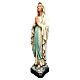 Statue of Our Lady of Lourdes in painted resin 40 cm s5