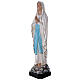 Estatua Virgen de Lourdes 75 cm fibra de vidrio lúcida PARA EXTERIOR s3