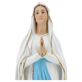 Statue of Our Lady of Lourdes in fibreglass 75 cm