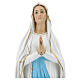 Estatua Virgen de Lourdes 75 cm fibra de vidrio pintada s2