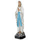 Estatua Virgen de Lourdes 75 cm fibra de vidrio pintada s3