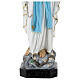 Estatua Virgen de Lourdes 75 cm fibra de vidrio pintada s6