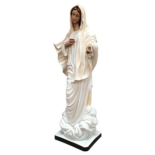 Statue of Our Lady of Medjugorje, 60 cm, painted fibreglass 3