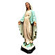 Estatua Virgen Milagrosa 40 cm fibra de vidrio pintada s3