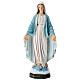 Statue of Our Lady of Miracles in painted fibreglass 50 cm s1