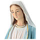 Statue of Our Lady of Miracles in painted fibreglass 50 cm s2