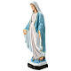 Statue of Our Lady of Miracles in painted fibreglass 50 cm s4