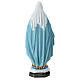 Statue of Our Lady of Miracles in painted fibreglass 50 cm s6