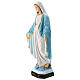 Estatua Virgen Milagrosa 50 cm fibra de vidrio pintada s4