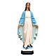 Statue of Our Lady of Miracles in painted fibreglass 60 cm s1