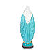 Statue of Our Lady of Miracles in painted fibreglass with glass eyes 180 cm s4