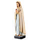 Statue of Mary of the Mystic Rose in painted resin 30 cm s3