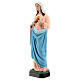 Estatua Virgen Sagrado Corazón de María fibra de vidrio 65 cm pintada s3