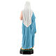 Estatua Virgen Sagrado Corazón de María fibra de vidrio 65 cm pintada s5