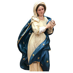 Estatua Virgen Inmaculada 145 cm fibra de vidrio pintada