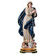 Estatua Virgen Inmaculada 145 cm fibra de vidrio pintada s1