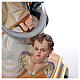 Estatua Virgen Inmaculada 145 cm fibra de vidrio pintada s10
