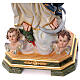 Figura Niepokalana Matka Boża 145 cm włókno szklane styl neapolitański XVIII s8