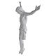 Corpus of Christ statue, white fiberglass 105 cm s6