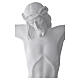 Corpus of Christ statue, white fiberglass 105 cm s7